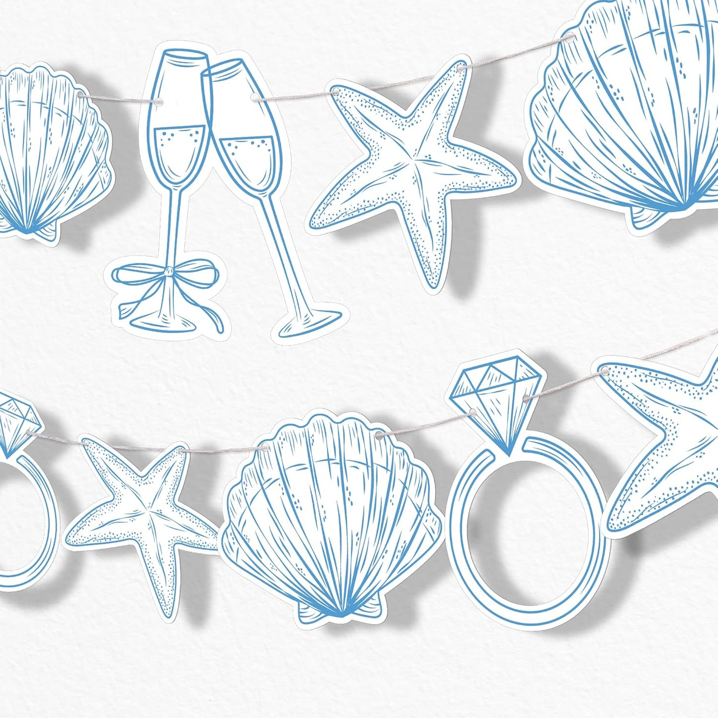 Beach Bridal Shower & Bachelorette Party Decorations